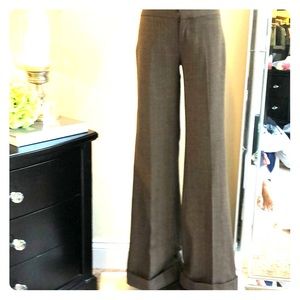 Juicy couture heathered brown pinstripe trouser,24
